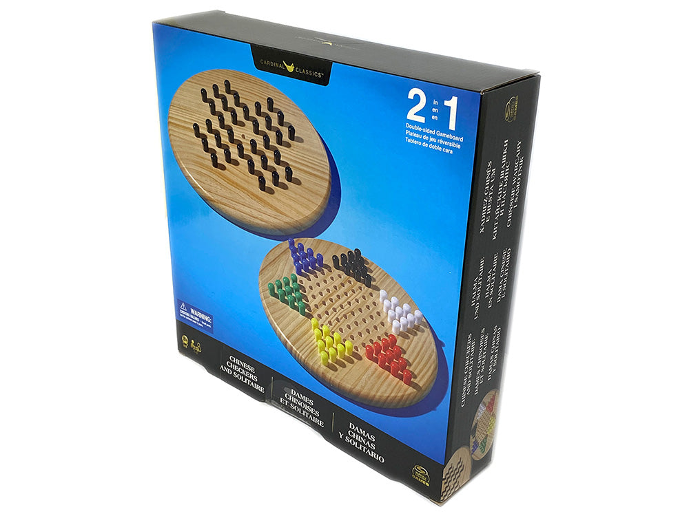 Chinese Checkers/Solitaire Cardinal Classics
