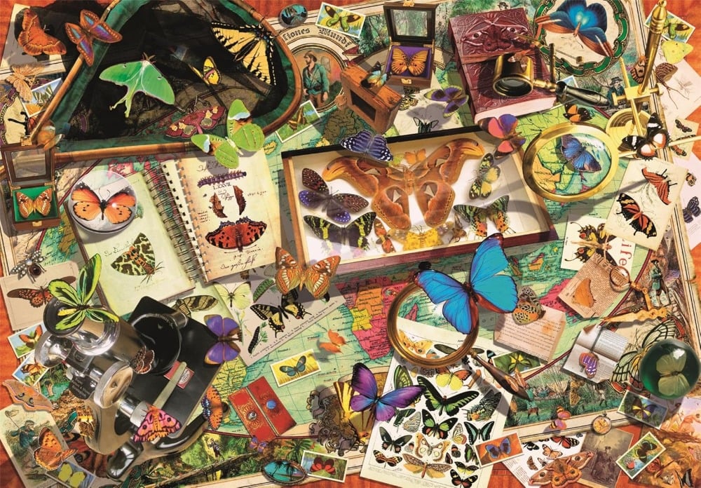The Butterfly Collector 500 Piece Jigsaw (Compact)