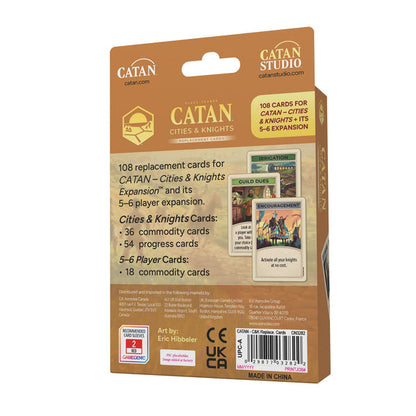 Catan (6th Edition) - Cities & Knights Cards Accessory - Good Games