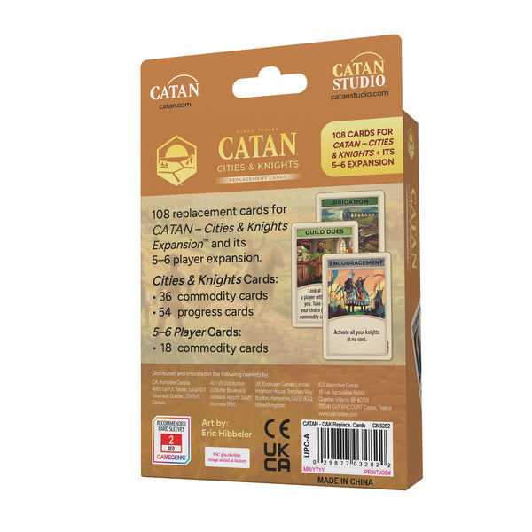 Catan (6th Edition) - Cities &amp; Knights Cards Accessory