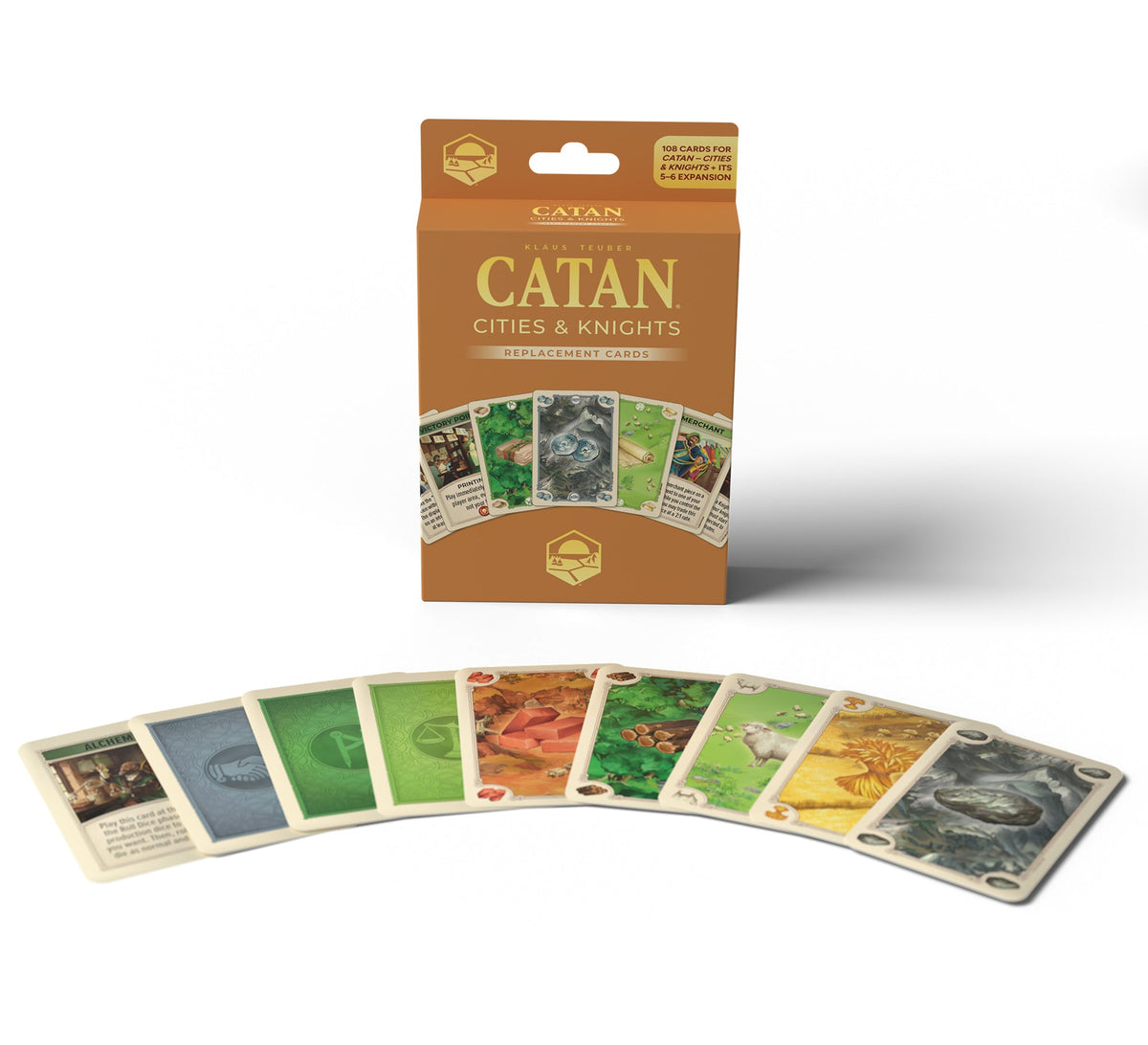 Catan (6th Edition) - Cities &amp; Knights Cards Accessory