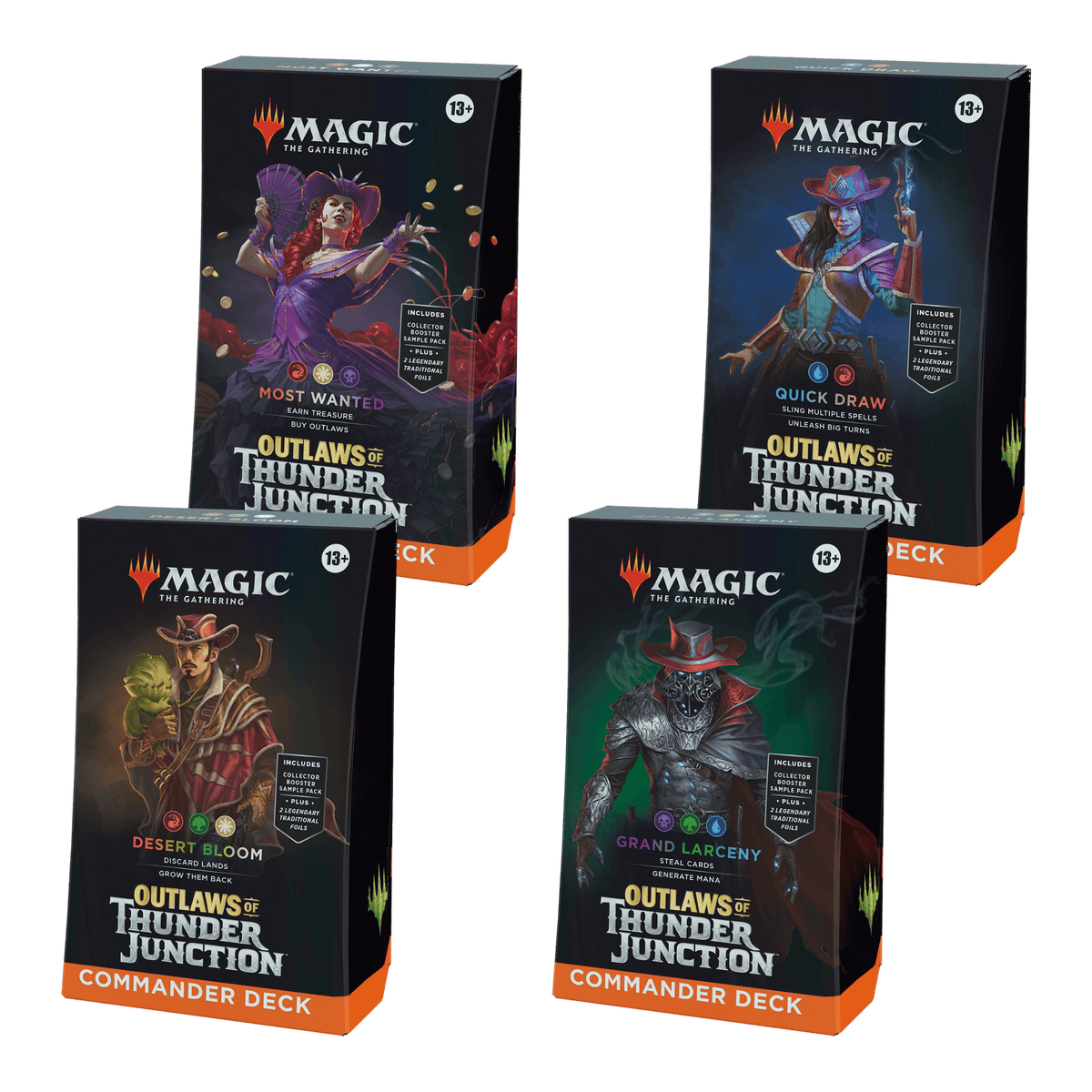 Magic: The Gathering - Outlaws of Thunder Junction Commander Deck Display