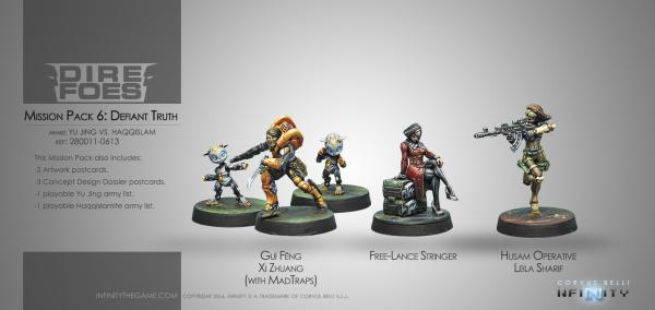 Infinity - Dire Foes Mission Pack 6 - Defiant Truth - Good Games