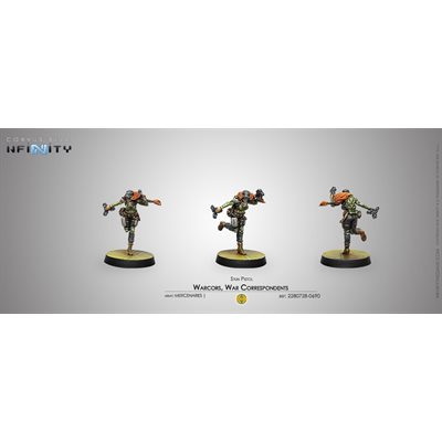 Infinity - Mercs Warcors War Correspondents - Stun Pistol - Good Games