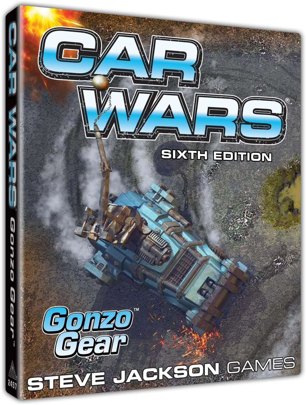 Car Wars Gonzo Gear packaging box front view