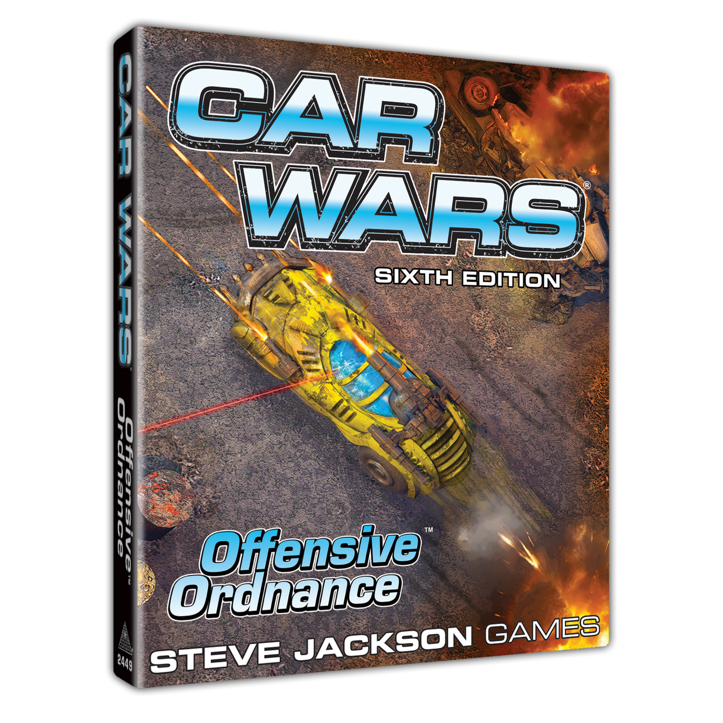 Car Wars Offensive Ordnance packaging box front view