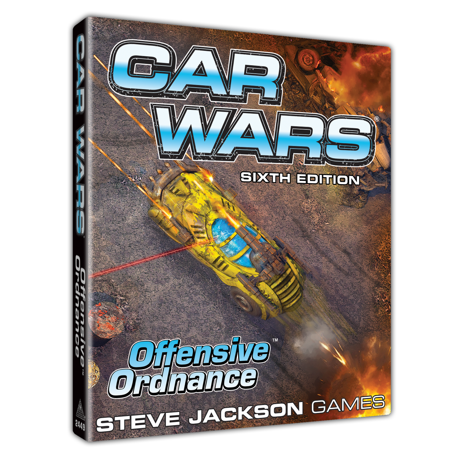 Car Wars Offensive Ordnance packaging box front view