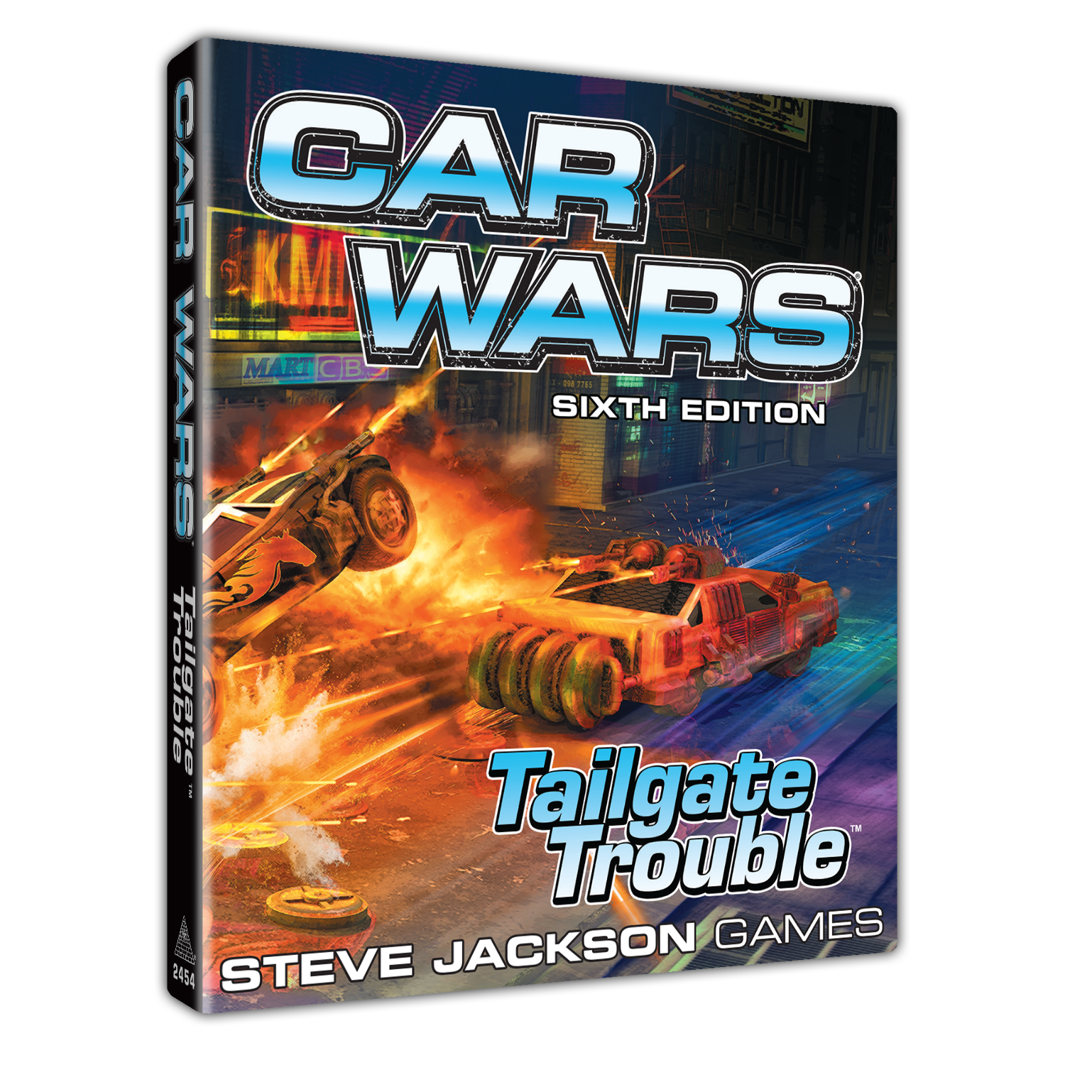 Car Wars Tailgate Trouble packaging box front view