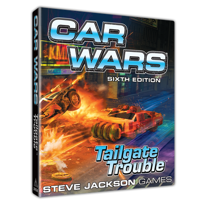 Car Wars Tailgate Trouble packaging box front view