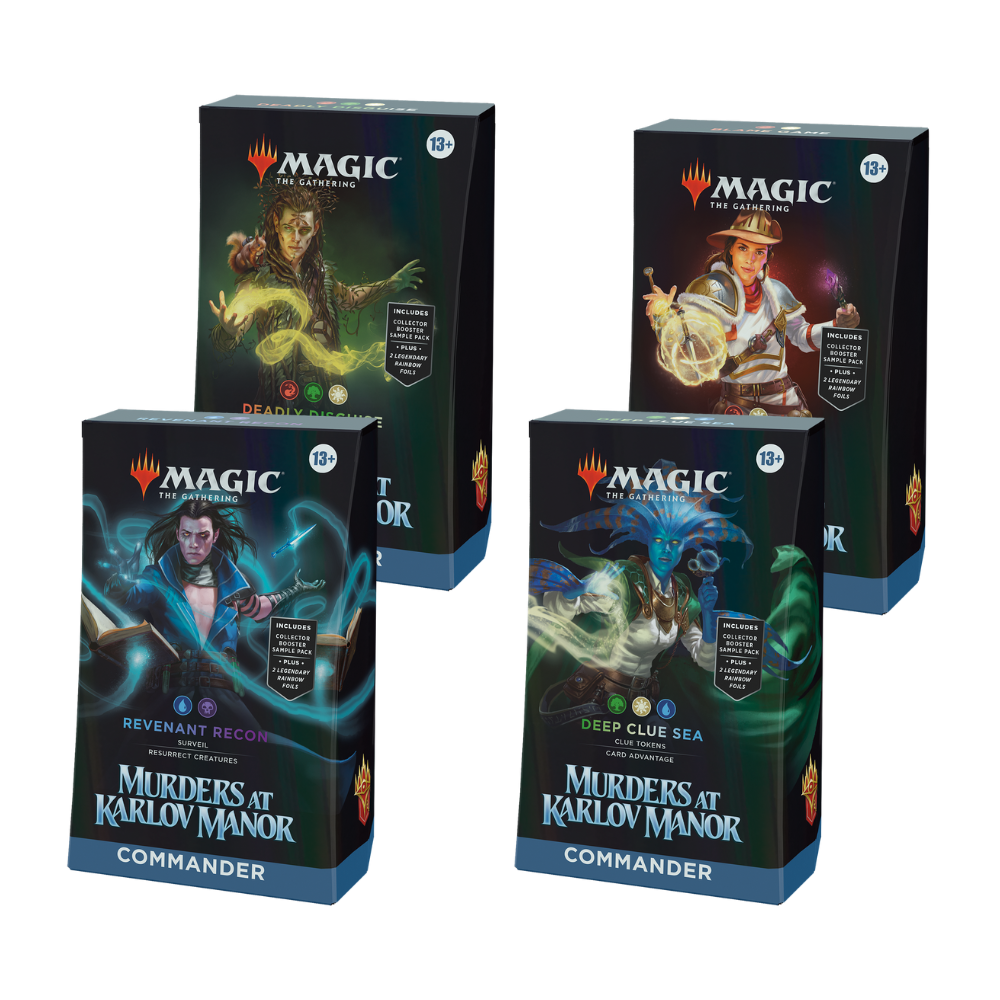 Magic: The Gathering - Murders at Karlov Manor Commander Deck Display
