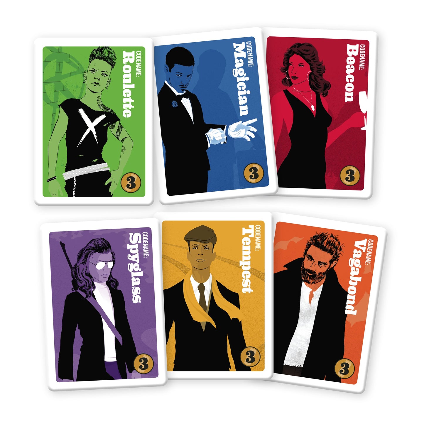 Conspiracy payoff tokens close-up