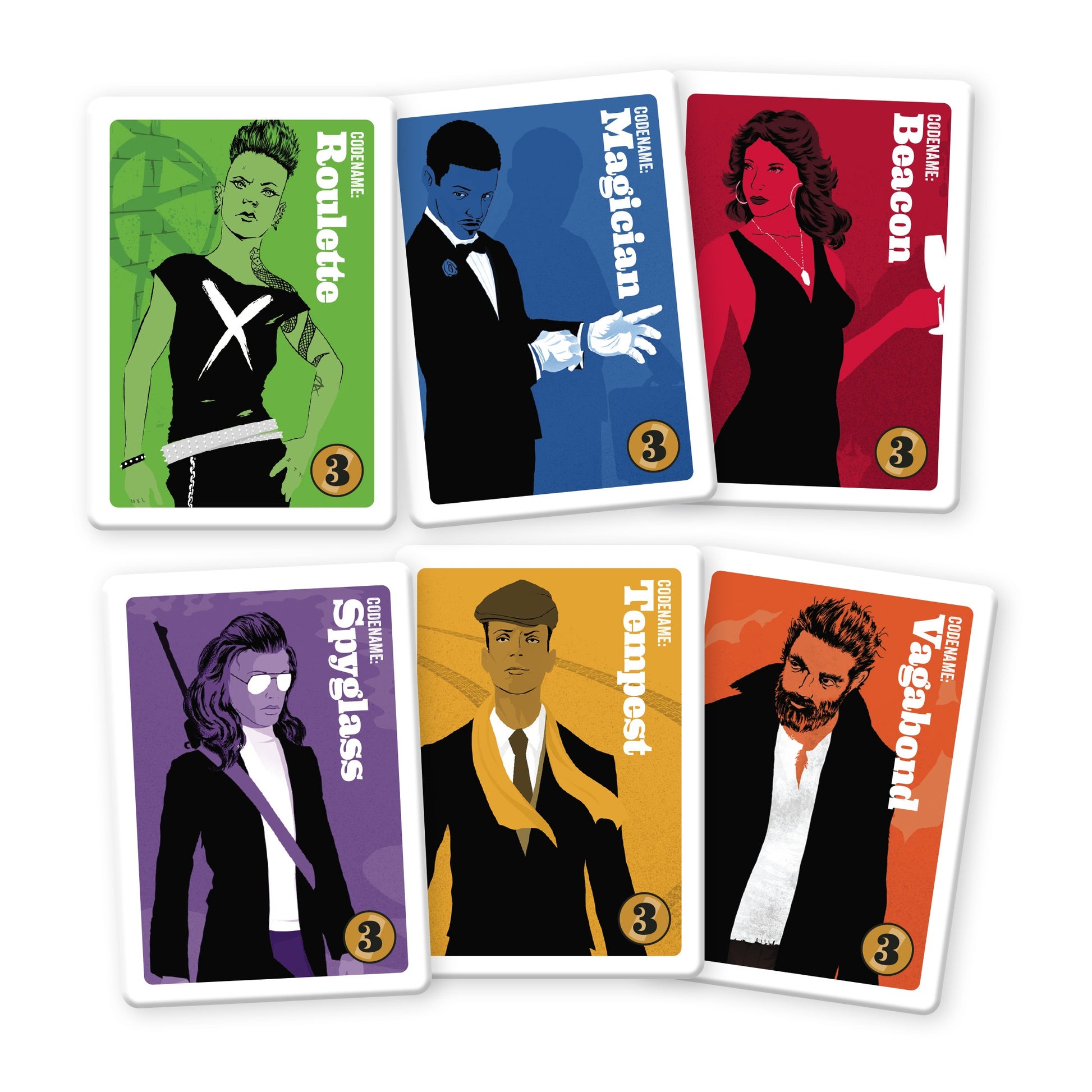 Conspiracy payoff tokens close-up