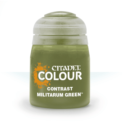 Citadel Contrast Paint - Militarum Green 18ml 29-24 - Good Games