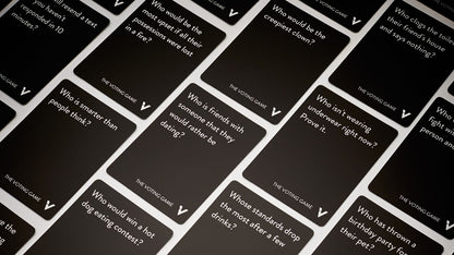 The Voting Game: Card Game - Tuck Box - Good Games