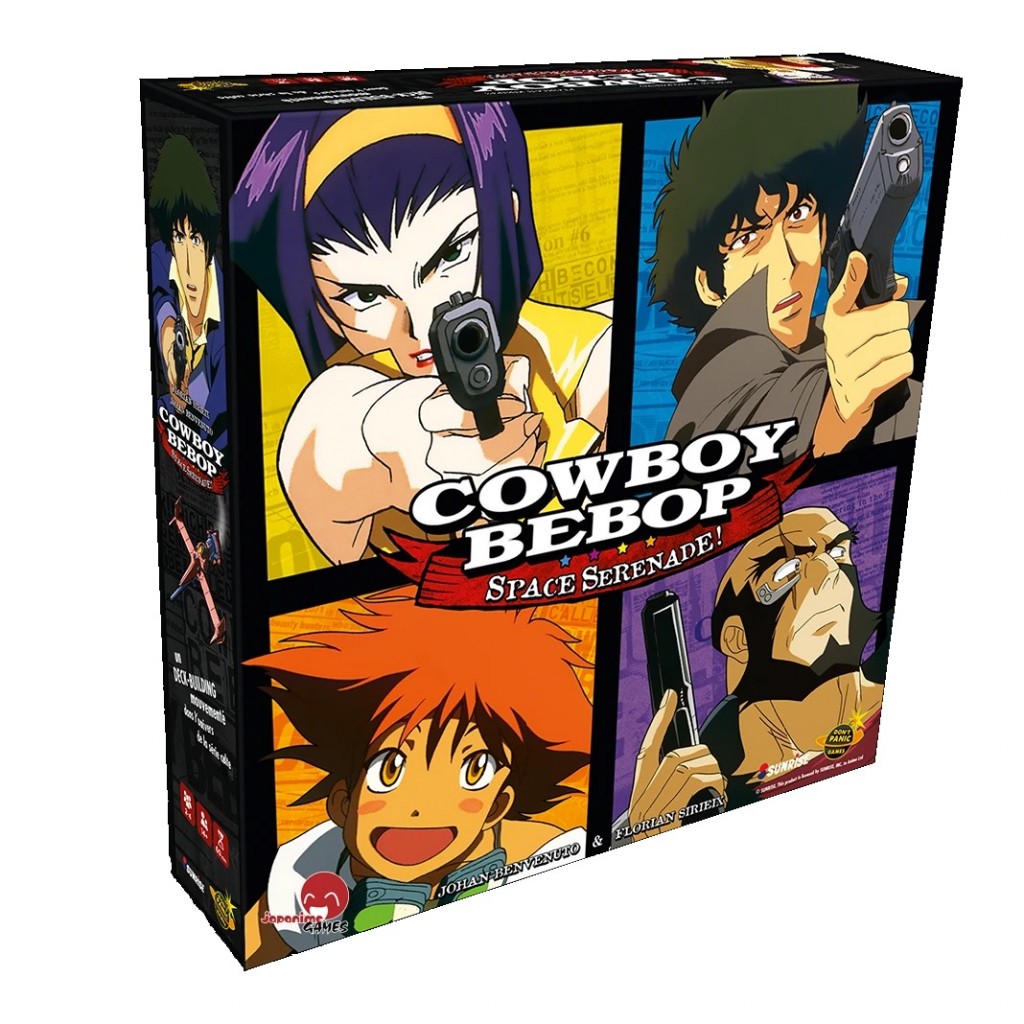 Cowboy Bebop - Space Serenade! board game packaging box front view