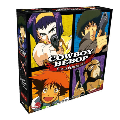 Cowboy Bebop - Space Serenade! board game packaging box front view