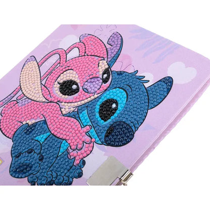 Crystal Art Secret Diary - Stitch & Angel - Good Games