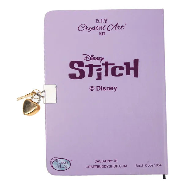 Crystal Art Secret Diary - Stitch & Angel - Good Games