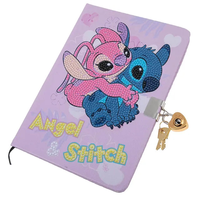 Crystal Art Secret Diary - Stitch & Angel - Good Games