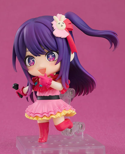 Rear view of Nendoroid Ai highlighting hair sculpt and costume detailing