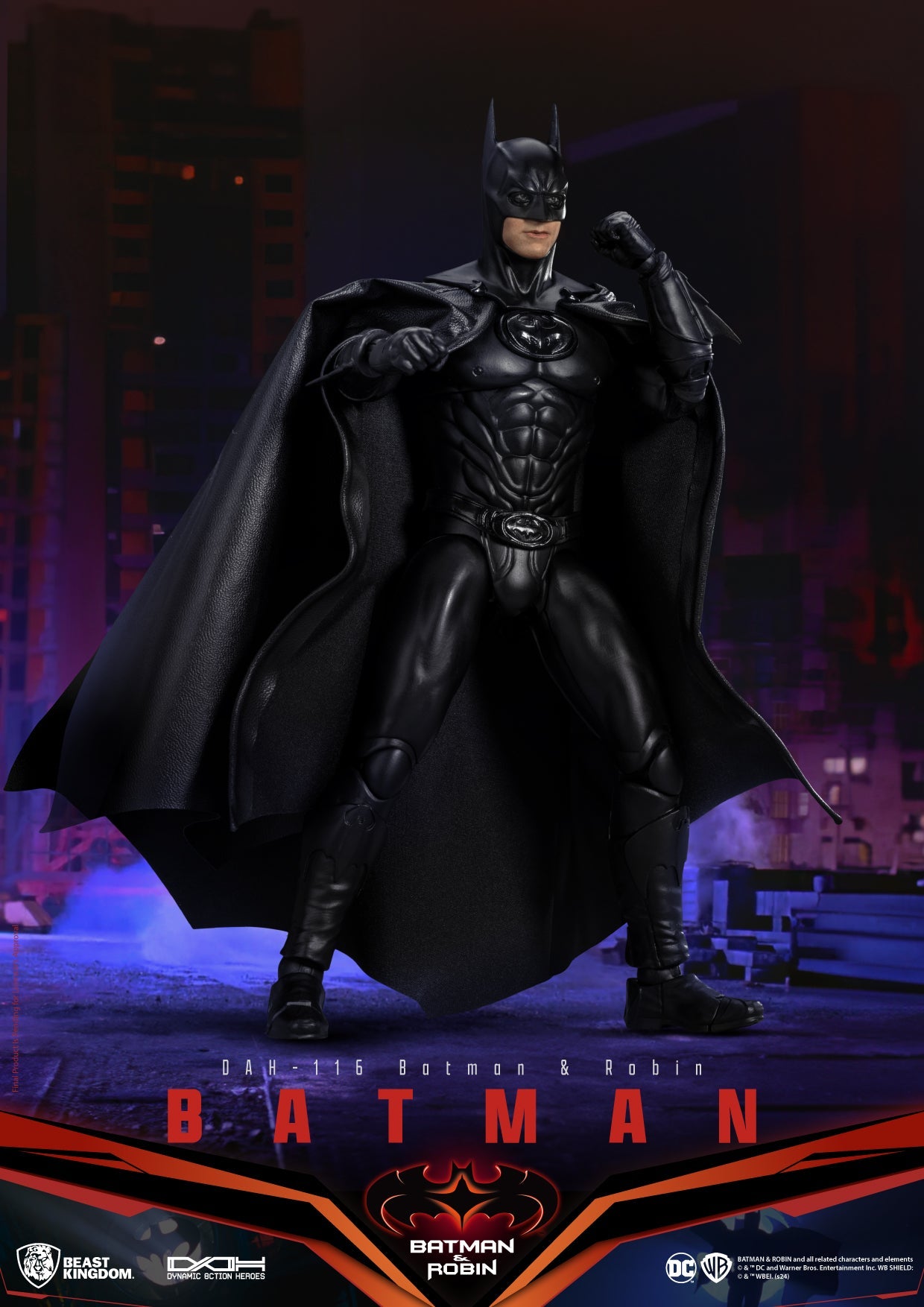 DAH-116 Beast Kingdom Dynamic 8ction Heroes Batman Robin Michael Keaton Batman action figure