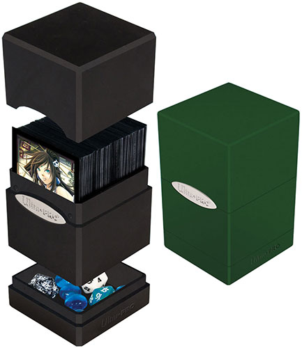 Ultra Pro: UP84176 Satin Tower - Forest Green - Good Games