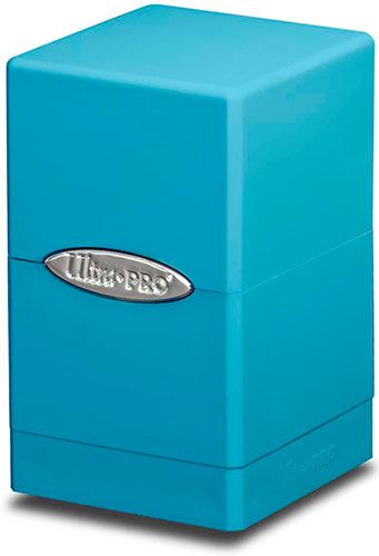 Deck Box Satin Tower - Sky Blue - Good Games