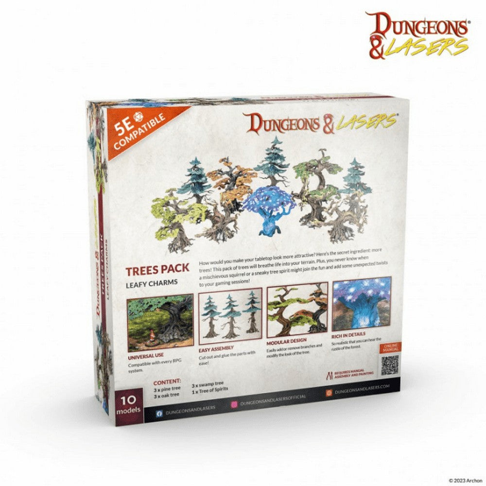 Dungeons & Lasers: Expansion Bits - Trees Pack - Good Games
