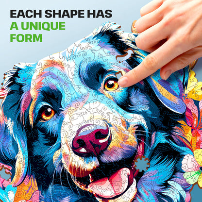 Escape Welt - Wooden Jigsaw puzzles - Dog 300 Piece Jigsaw - Good Games