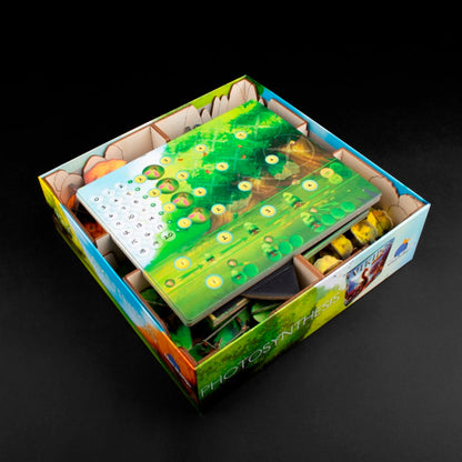 Laserox photosynthesis inserts with packaging and branding