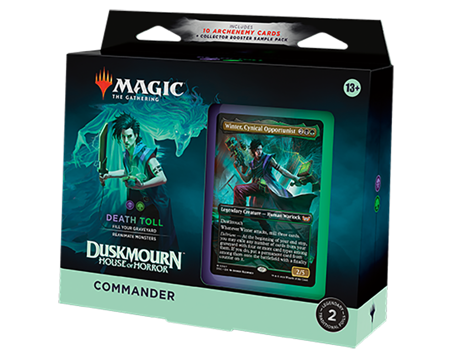 Magic: The Gathering - Duskmourn: House of Horror Commander Deck