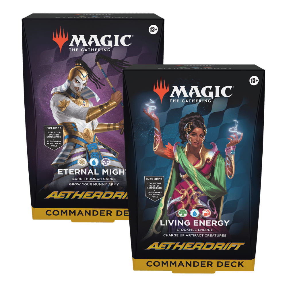 Magic: The Gathering Aetherdrift Commander Deck Pair