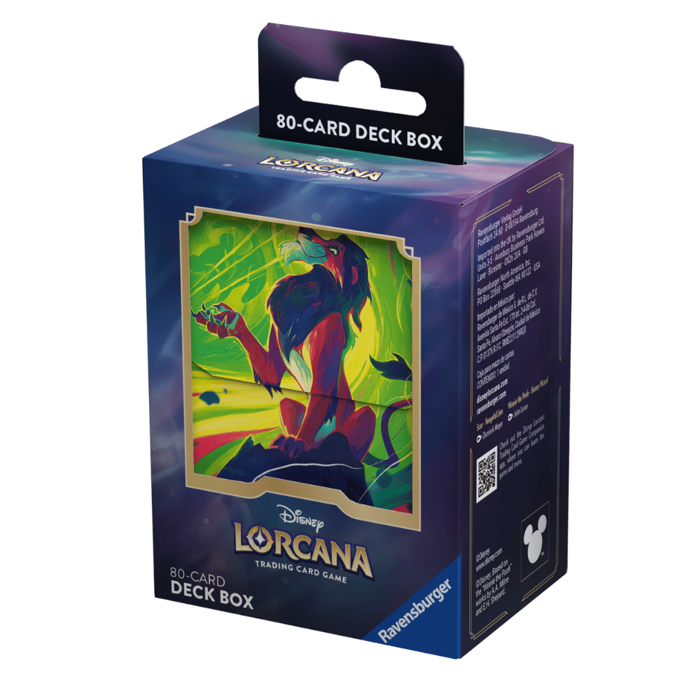Lorcana TCG: Azurite Sea Deckbox