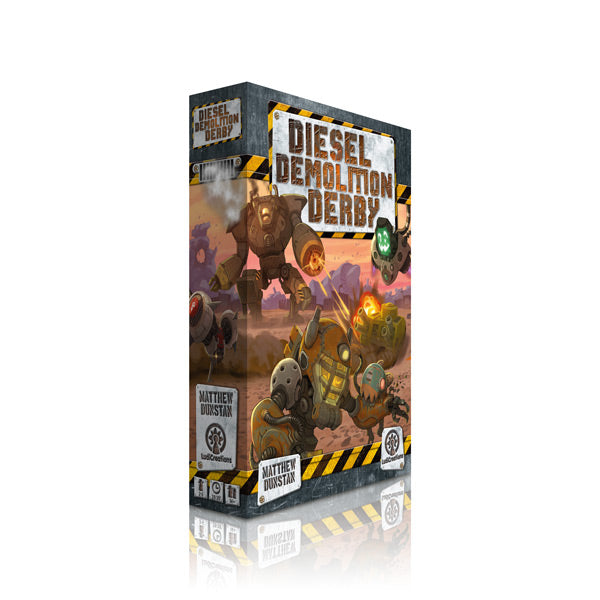 Diesel Demolition Derby 3D box image on white background