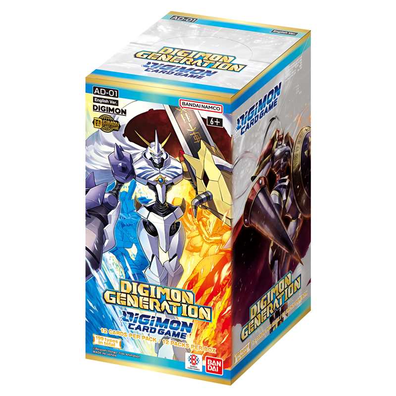 Digimon Card Game: Advanced Booster Box – Digimon Generation [AD