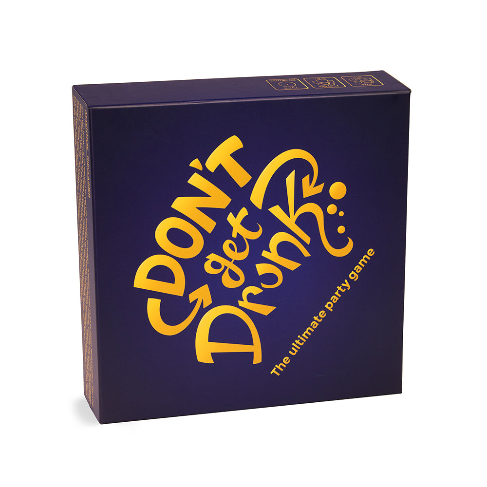 Don't Get Drunk party game in retail packaging