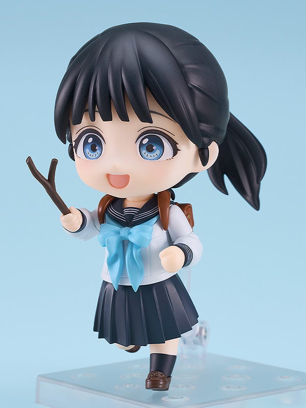 Komichi Akebi Nendoroid with alternate faceplate and peace sign pose
