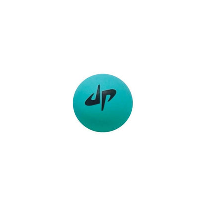 Teal ball with the black Dude Perfect 'DP' logo