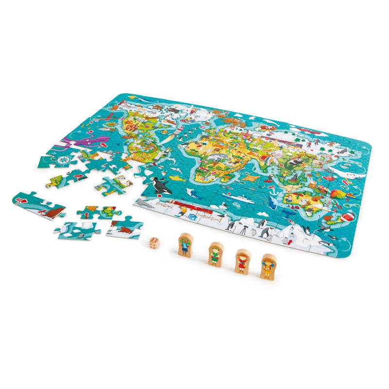 2-in-1 World Tour Puzzle & Game - Good Games