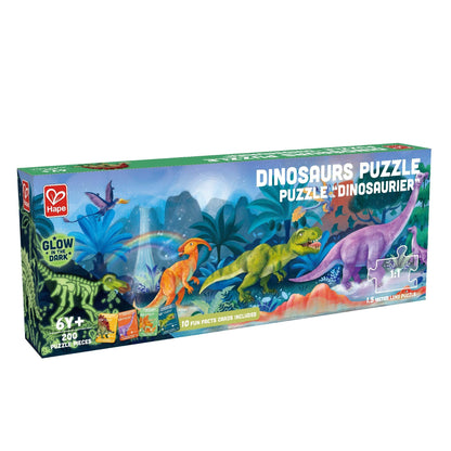 Hape Dinosaurs 200 Piece Jigsaw (1.5m Long) - Good Games