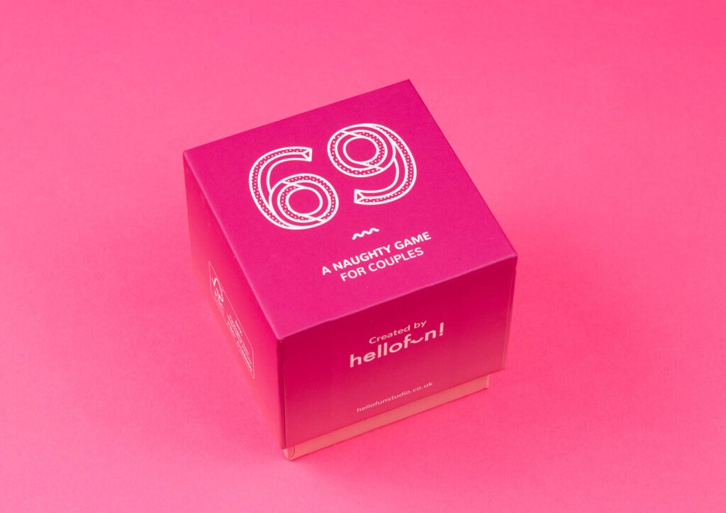 69 A Naughty Game for Couples packaging front view