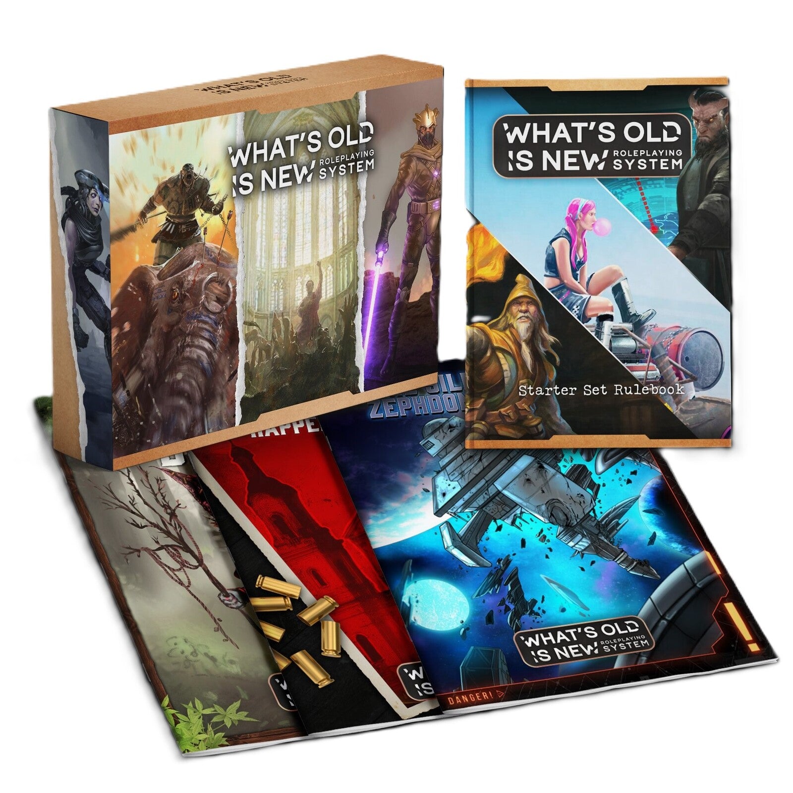 WOIN Starter Box Set (Whats OLD is NEW Roleplaying System) - Good Games