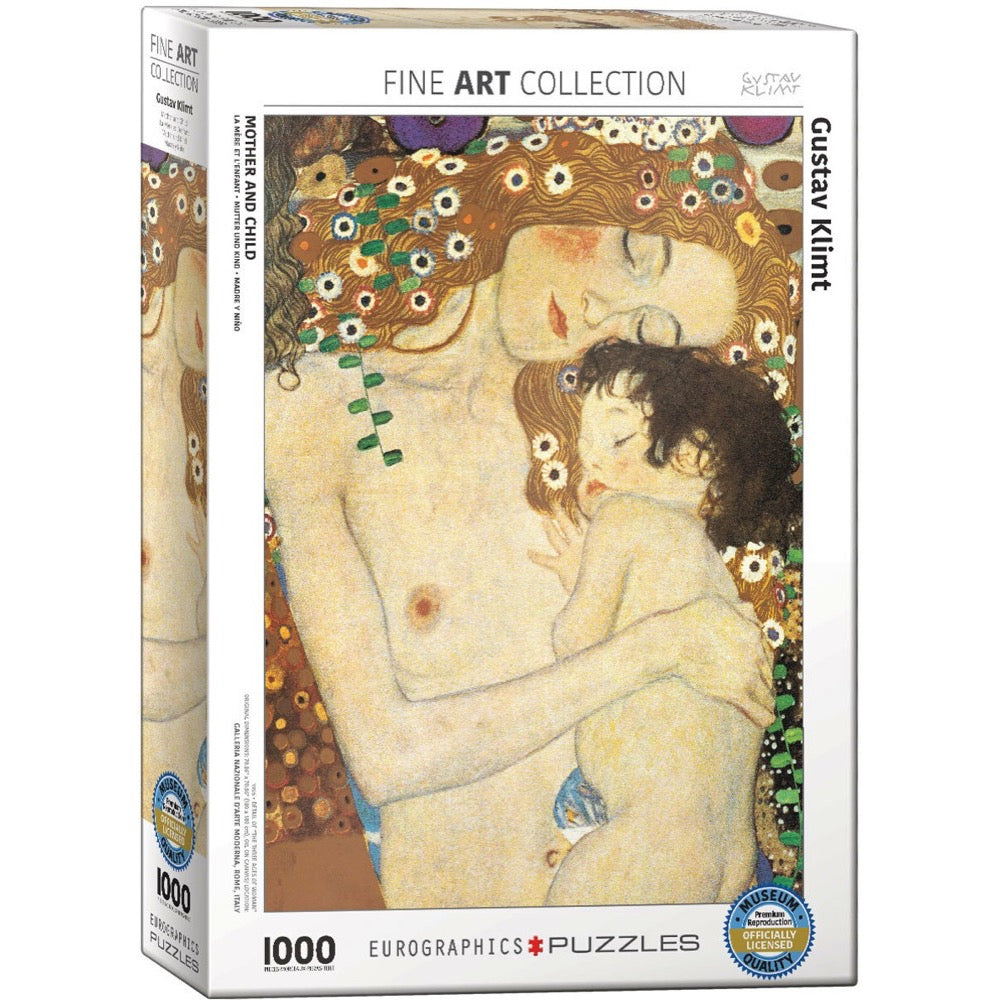 Eurographics - Klimt Mother &amp; Child 1000 Piece Jigsaw - Good Games