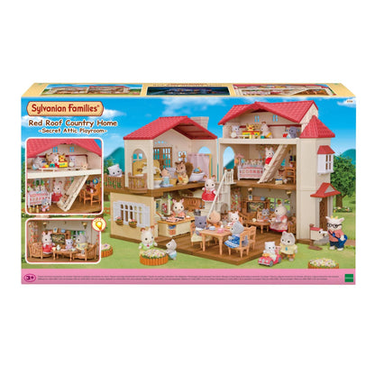 Sylvanian Families - Red Roof Country Home with Attic