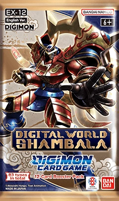 Digimon Card Game - Digital World Shambala [EX-12] Extra Booster Box