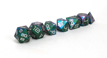 Level Up Dice - Siith Aluminium Eldritch (7 Die Set) - Good Games