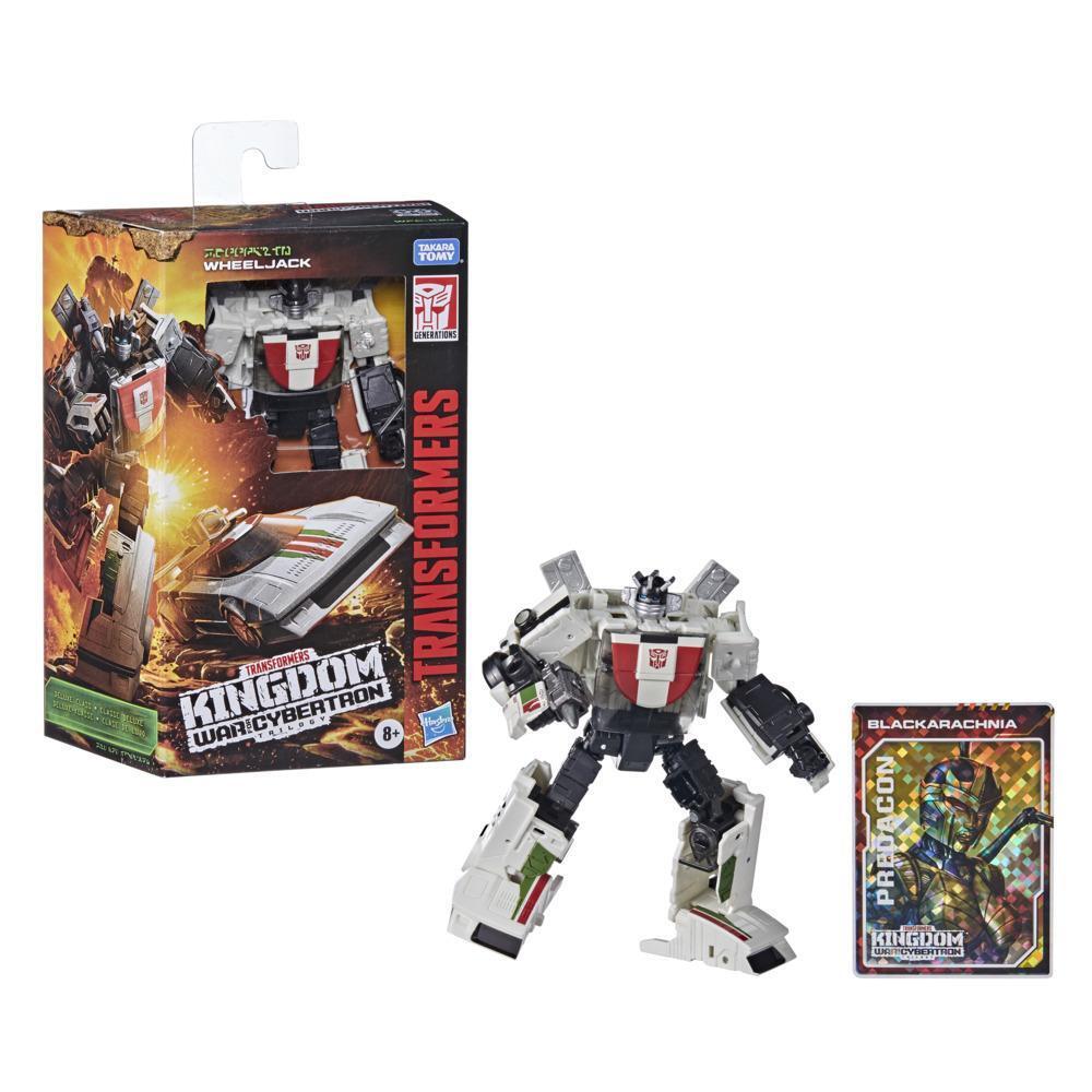 Transformers War For Cybertron Kingdom: Deluxe Class Wheeljack