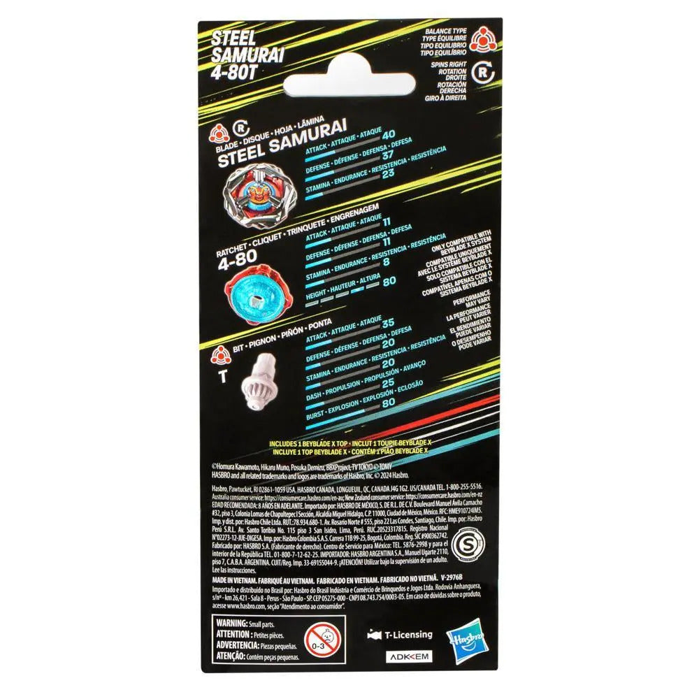 Beyblade X - Steel Samurai 4-80T - Good Games