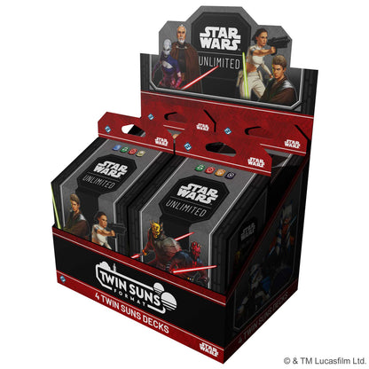 Star Wars Unlimited - Twin Suns Deck Display