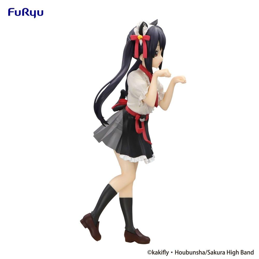 Azusa Nakano figure back view highlighting outfit details